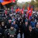 Ermenistan’da Paşinyan’ın istifası için yoğun katılımlı protesto: Defol nikol!