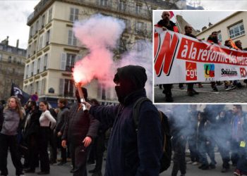 Fransa’da göstericiler Paris Havalimanı’nın girişini kapattı