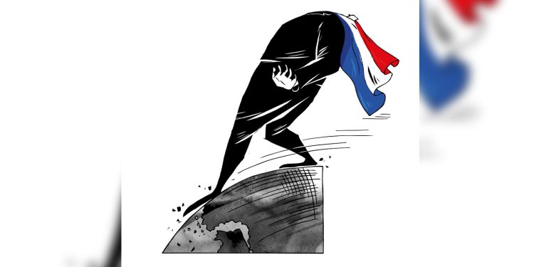 Fransa’nın ağır çekim düşüşü