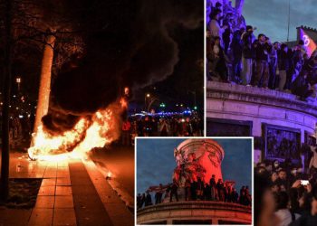 Paris’te emeklilik reformunu destekleyenlere tepki: İşçiler elektriği kesti