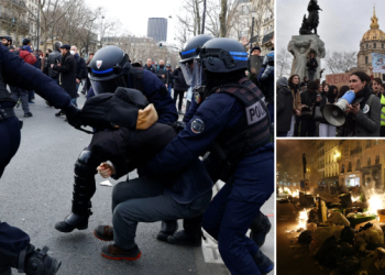 Paris’te gösterilere polis müdahalesi: 243 kişi gözaltına alındı