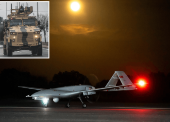 SİHA’lar, Suriye’ye giren tırları hedef aldı