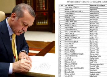 57 ile yeni vali ataması: İzmir Adana Trabzon gibi büyükşehirlere kritik görevlendirmeler