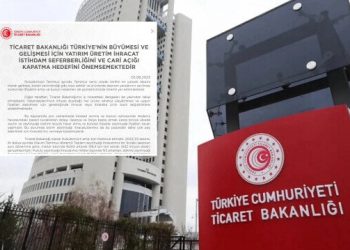 Ticaret Bakanlığı’ndan cari açık açıklaması