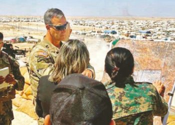 CENTCOM Komutanı PKK’lı teröristlerle