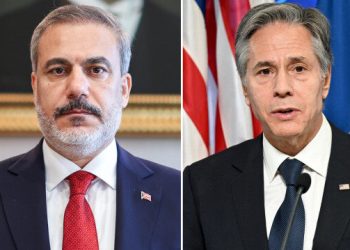 Dışişleri Bakanı Fidan ABD’li mevkidaşı Blinken ile ‘İsrail-Filistin’ çatışmasını görüştü