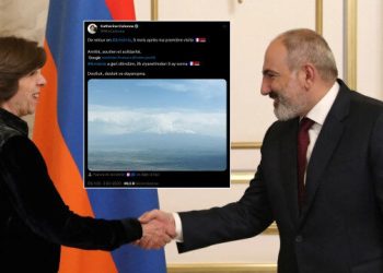 Fransa Dışişleri Bakanı’ndan hadsiz ‘Ağrı Dağı’ paylaşımı: Ermenilerin hayaline ortak oldu